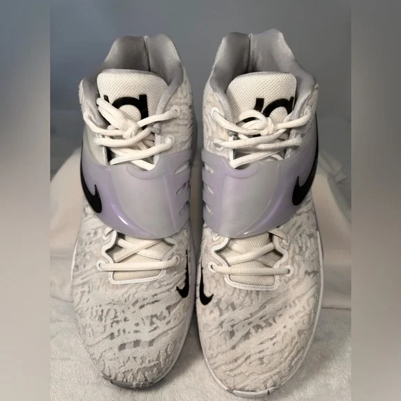 Preowned Nike Kevin Durant KD14 TB Wolf Grey Black White DA7850-002 US 13 Nike KD14 KD 14 Tb Kevin Durant Wolf Grey-Dark Smoke Grey  main image 3